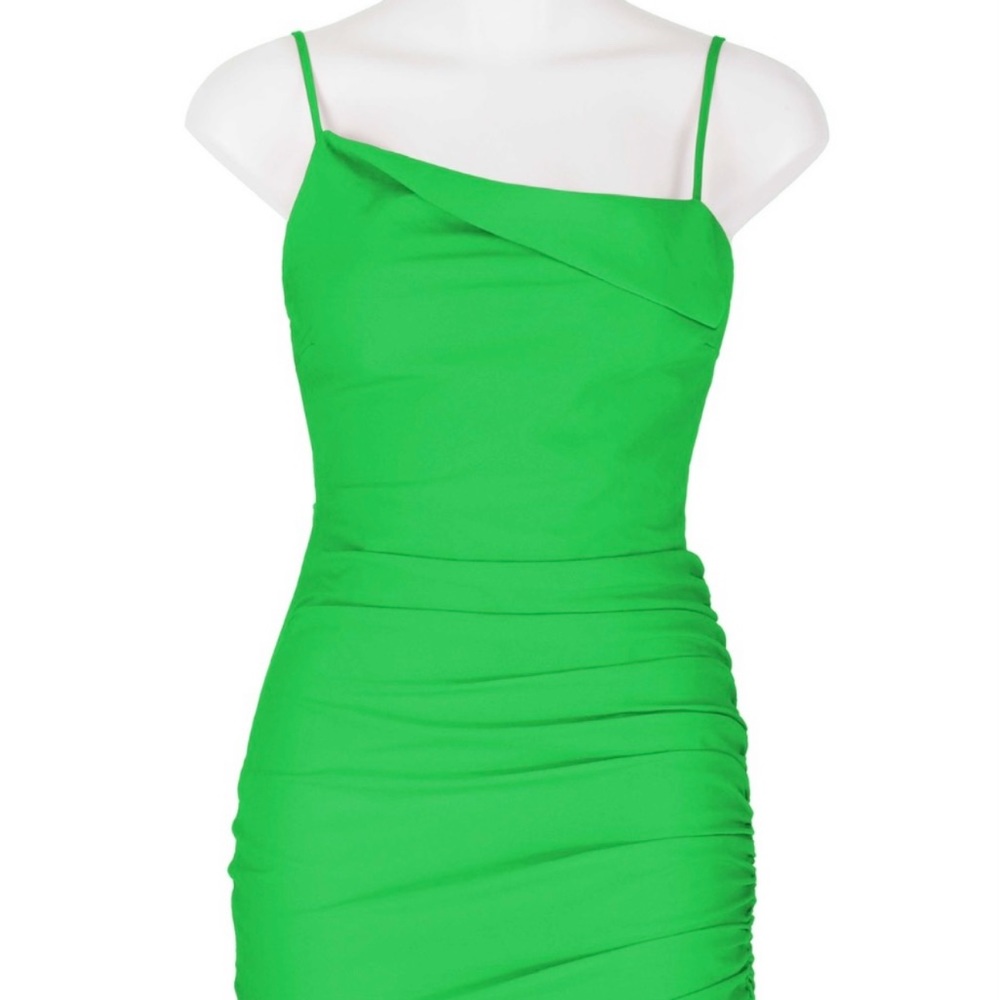 Green mini dress - Picture 3 of 14